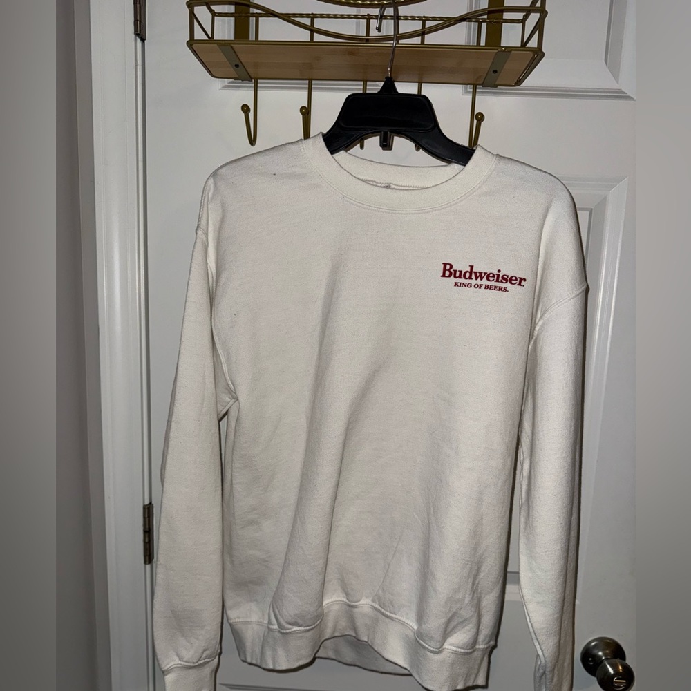 Budweiser Cream Crewneck Crewneck